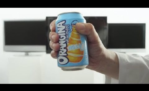 Confira a campanha antifutebol do refrigerante francês Orangina Miss O