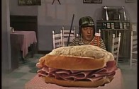 Seara homenageia os 30 anos do seriado Chaves com sanduíche de presunto gigante