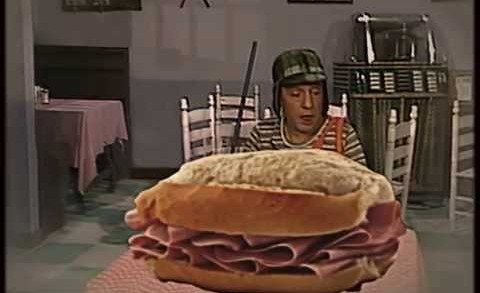 Seara homenageia os 30 anos do seriado Chaves com sanduíche de presunto gigante