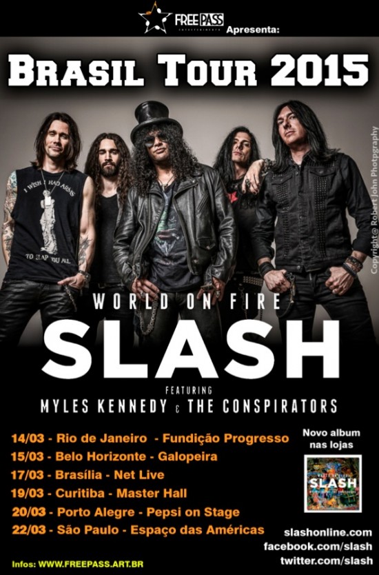 ACME Audio promove camarote para convidados no show do Slash em São Paulo e o Reclame não poderia deixar de ir, não é mesmo?