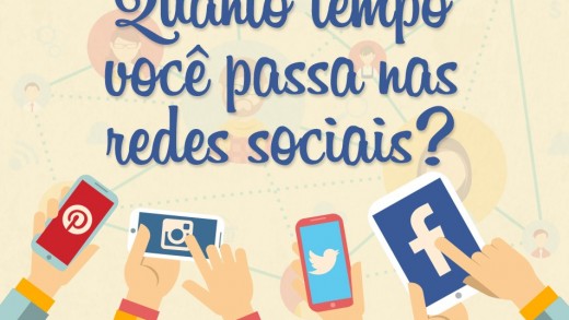 Você sabe quanto tempo gasta nas mídias sociais?