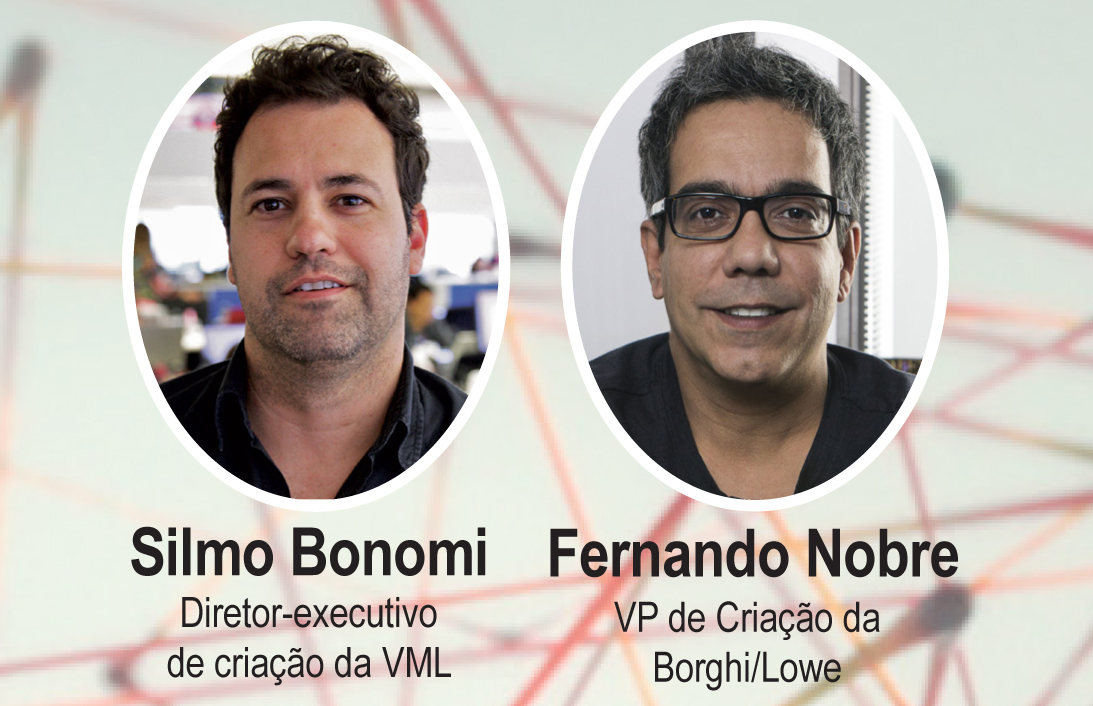 Reclame no Rádio: Silmo Bonomi, diretor de criação da VML; e Fernando Nobre, VP de criação Borghi/Lowe