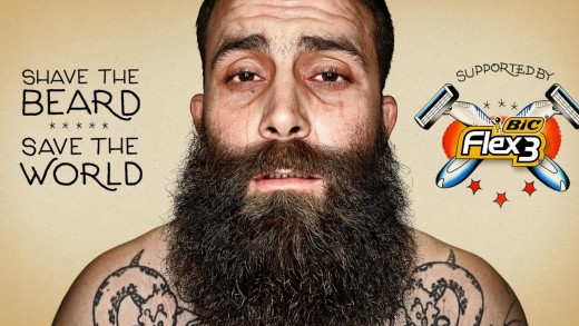 Um barbeador para salvar o mundo dos hipsters