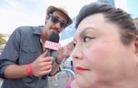 Muylaert entrevista o robô de uma apresentadora transgênero da TV japonesa em Cannes