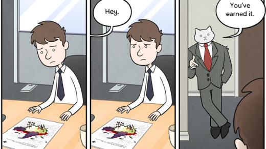 O gato mais divertido do mundo corporativo