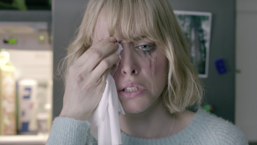 Um comercial para um serviço de streaming sem comerciais