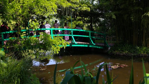 As belezas da casa e do jardim de Monet