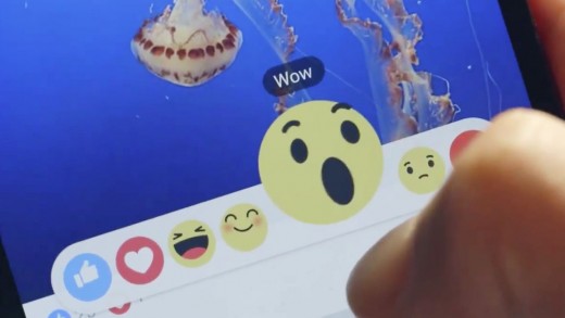 Facebook testa novas opções de curtir