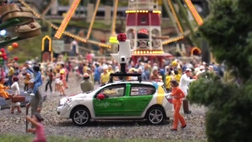 Google põe cidade em miniatura no Street View