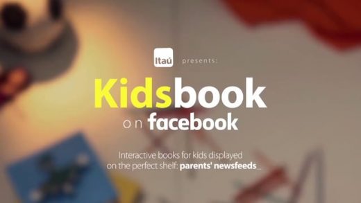 Cannes Lions 2016: Itaú e Africa apresentam campanha mobile “Kids Book – Leia para uma criança” no lounge do Facebook
