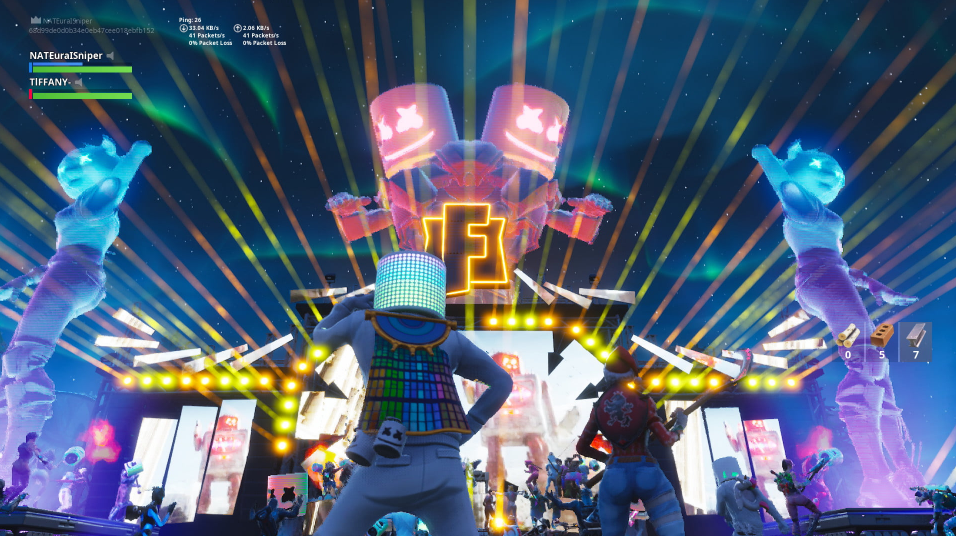 SHOW AO VIVO NO FORTNITE…AHN? por Camila Jin Ahn