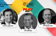 “Reclame na Play”: Márcio Carvalho (Claro), Reginaldo Leme (jornalista) e Cris Moreira (Band TV)