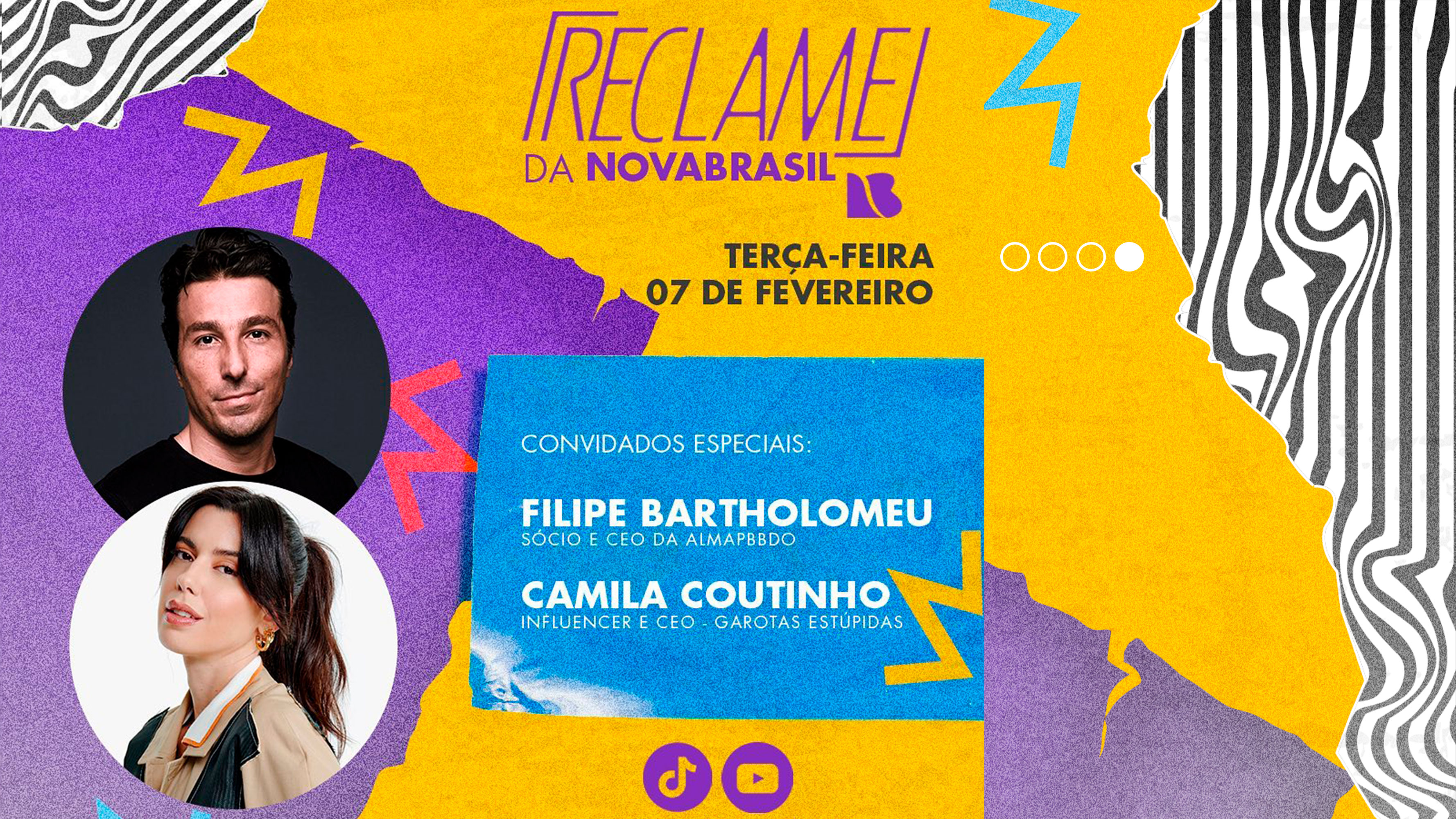 Reclame Novabrasil – Filipe Bartholomeu CEO da AlmapBBDO e Camila Coutinho CEO do Garotas Estúpidas