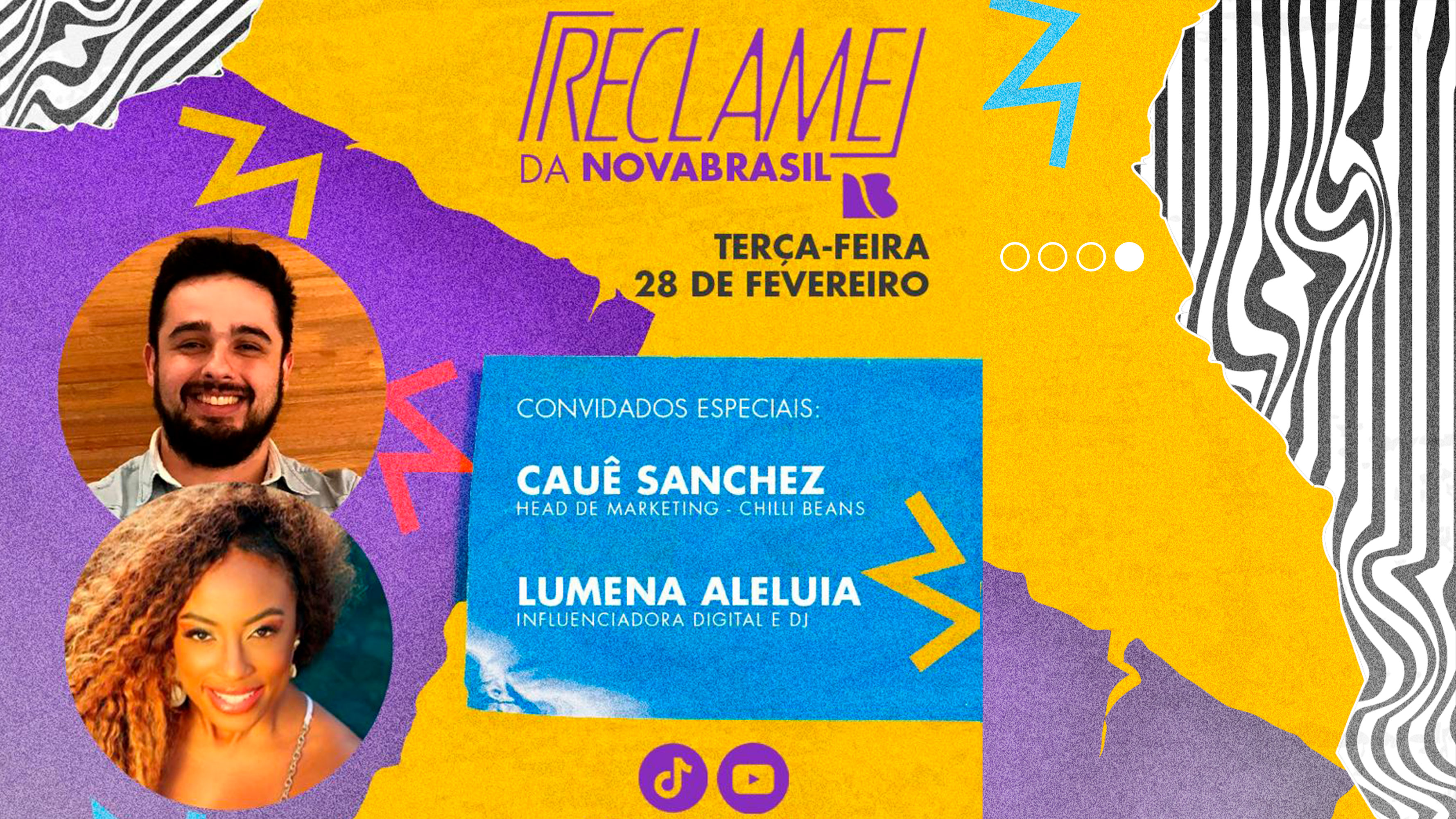 Reclame Novabrasil – Cauê Sanchez, Head de Marketing da Chilli Beans e Lumena Aleluia, influencer