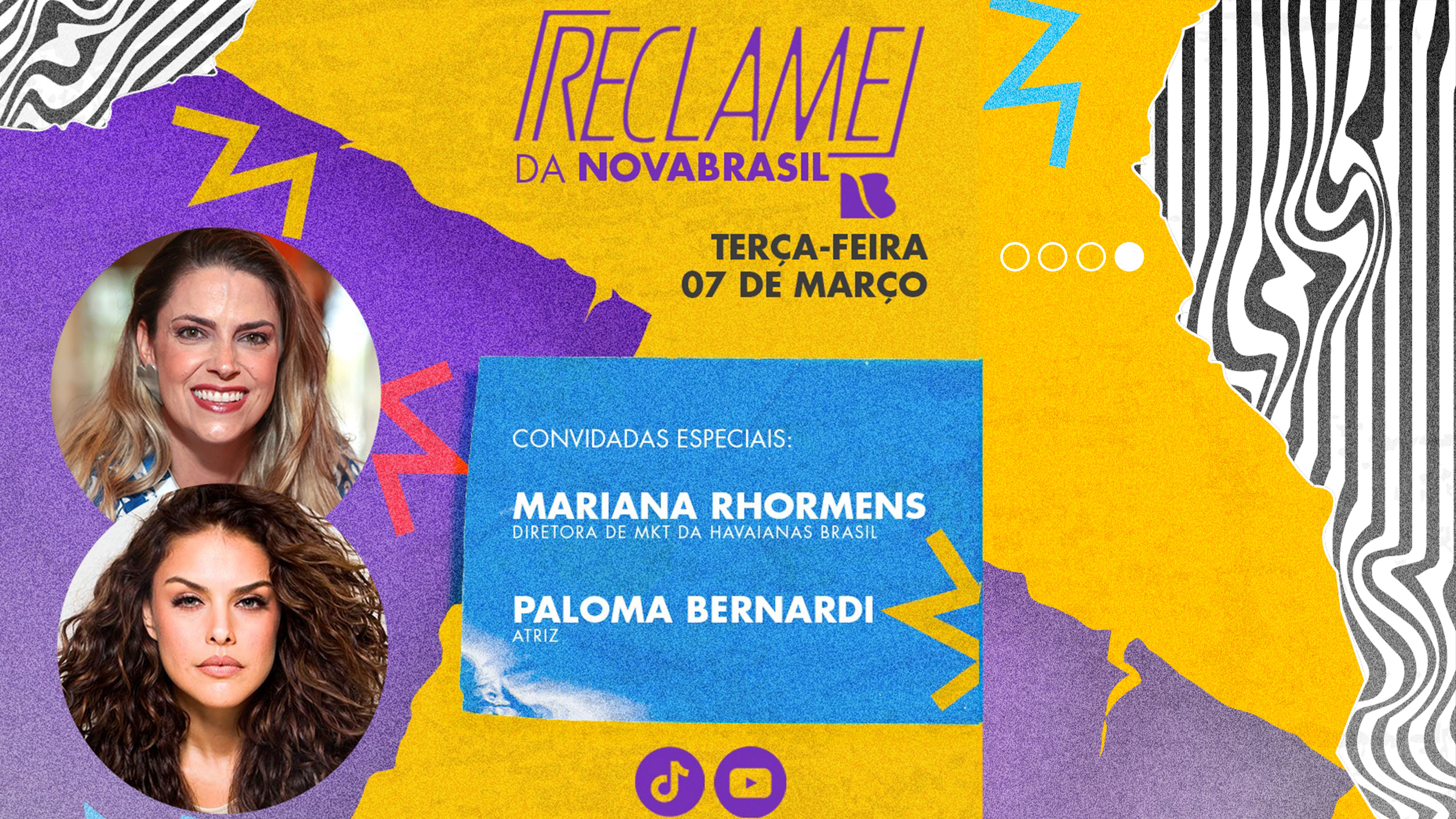 Reclame Novabrasil – Mariana Rhormens, Dir. de Mkt na Havaianas Brasil e Paloma Bernardi, atriz