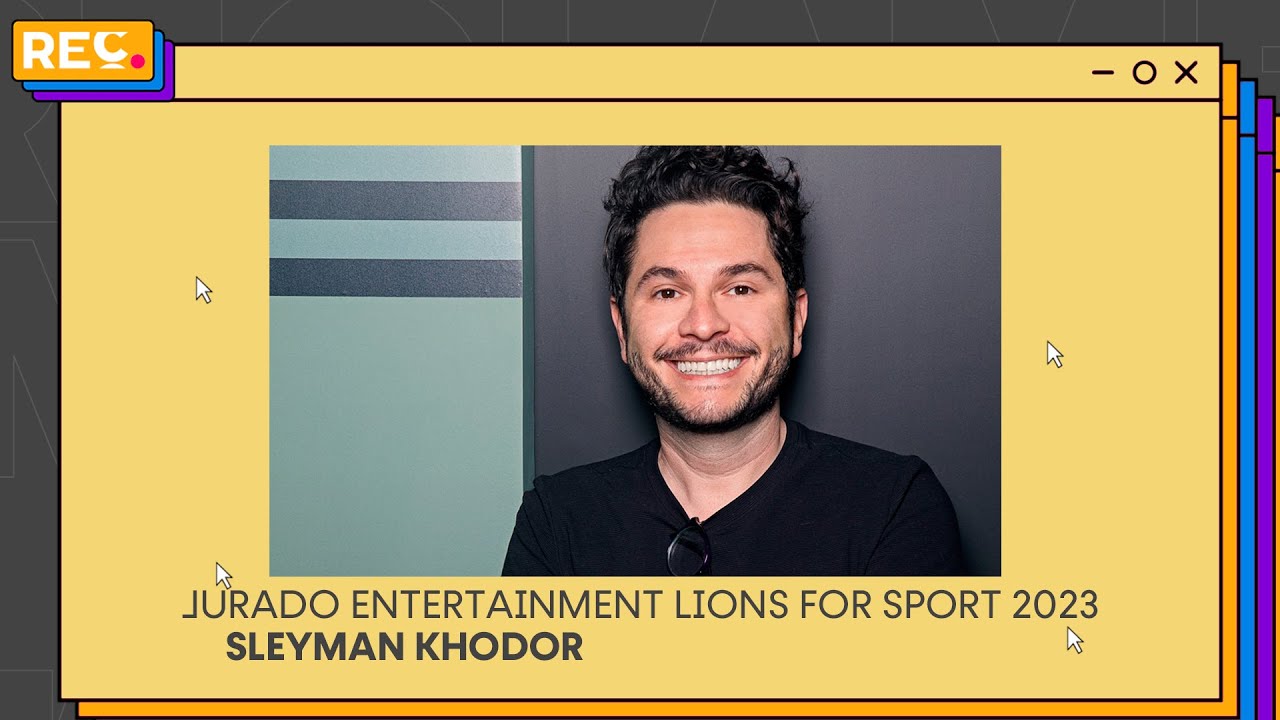 Reclame em Cannes – Entrevistas com os Jurados: Sleyman Khodor