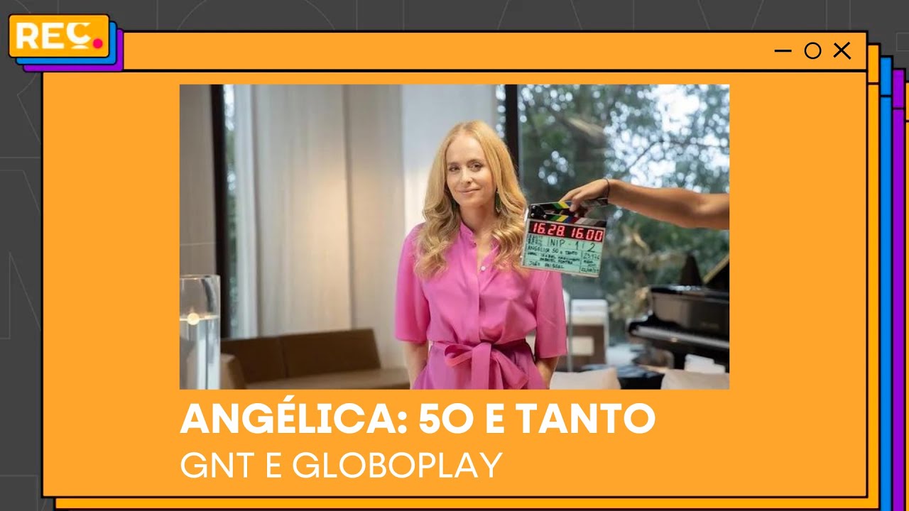 Bastidores do programa “Angélica: 50 e Tanto” da Globoplay e GNT