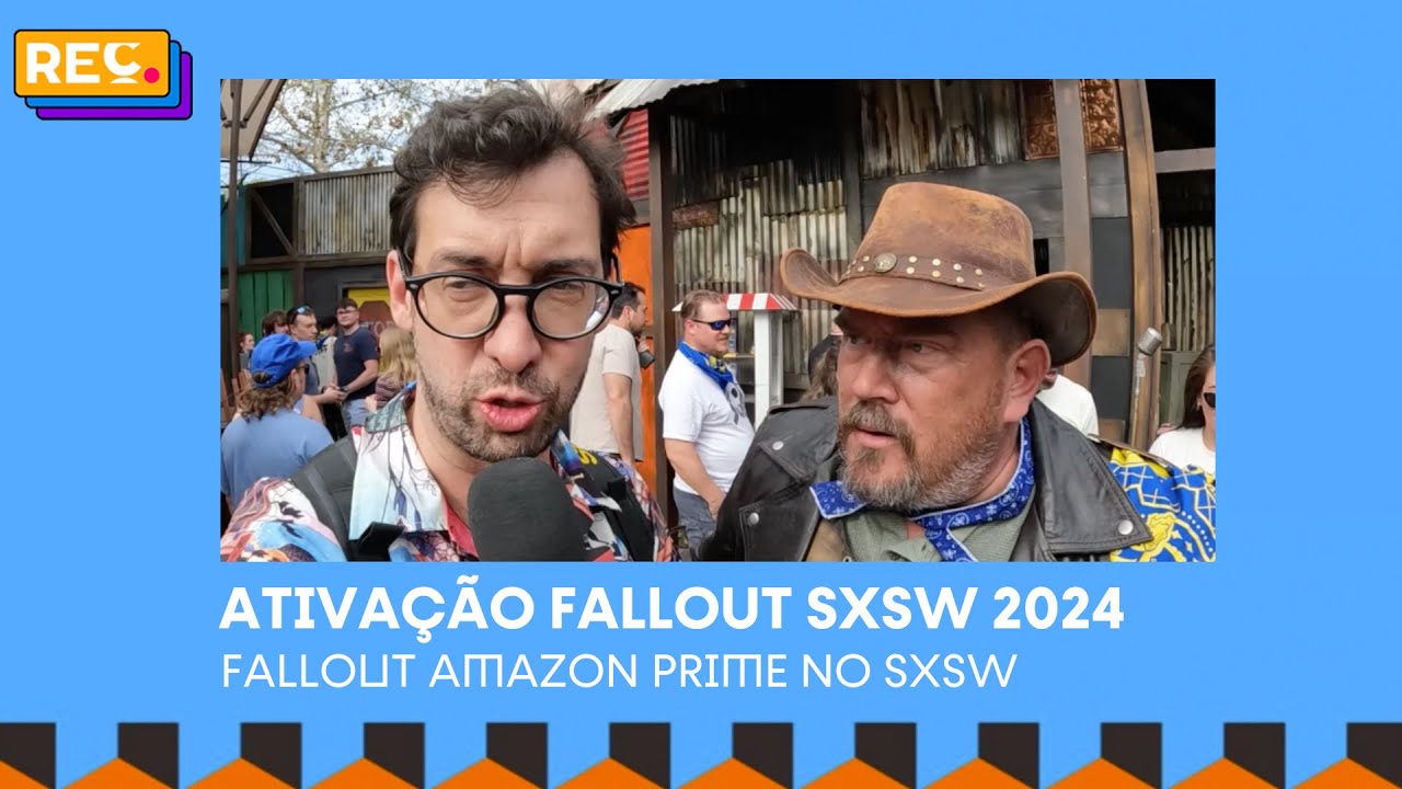 Ativação Fallout Amazon Prime no SXSW 2024