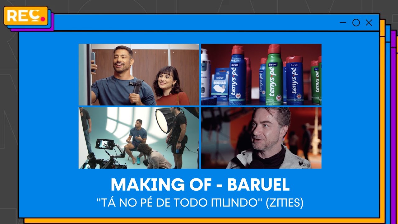 Making Of – Baruel “Tá no Pé de Todo Mundo” (ZMES)