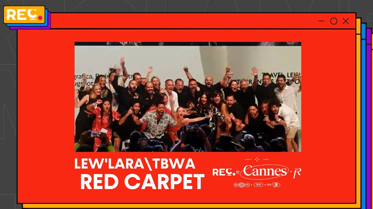 REC no Cannes Lions 2024: Red Carpet Lew’Lara\TBWA