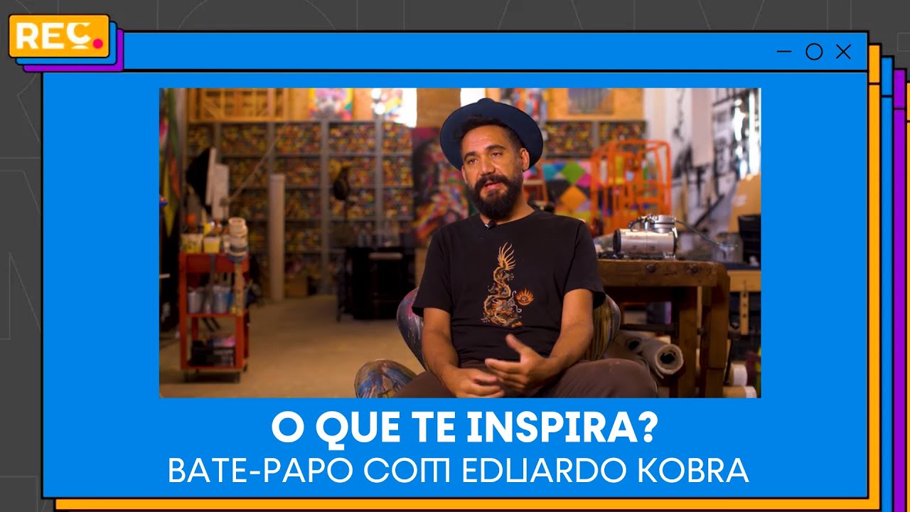 Bate-papo com Eduardo Kobra