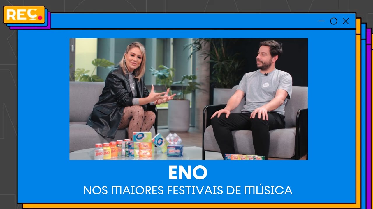 Eno “Nos maiores festivais de Música”