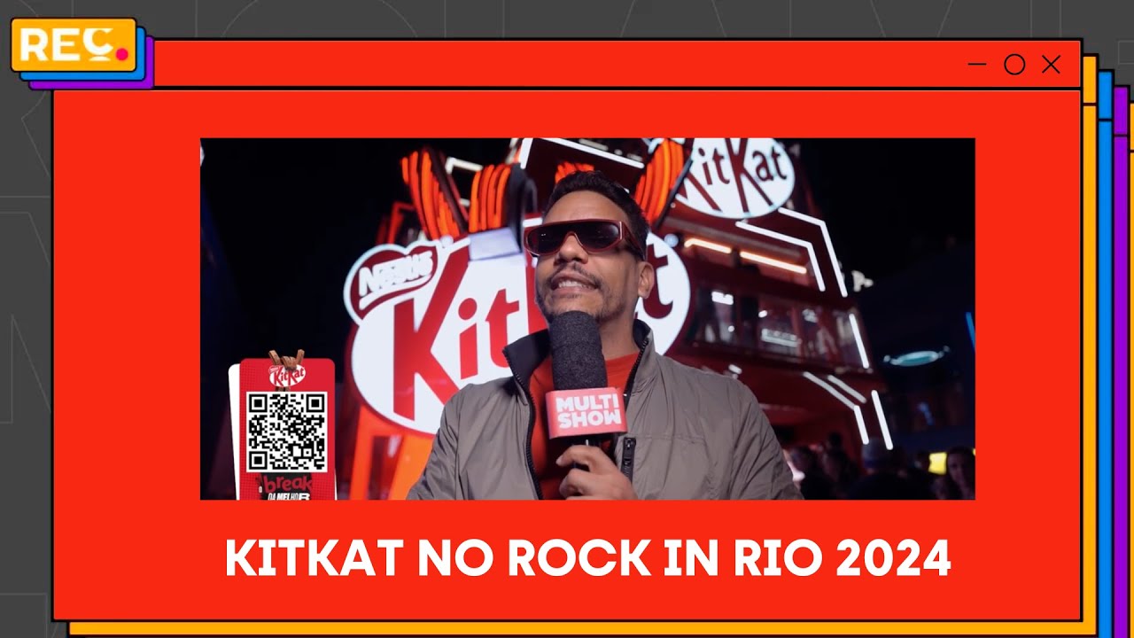 KitKat no Rock in Rio 2024