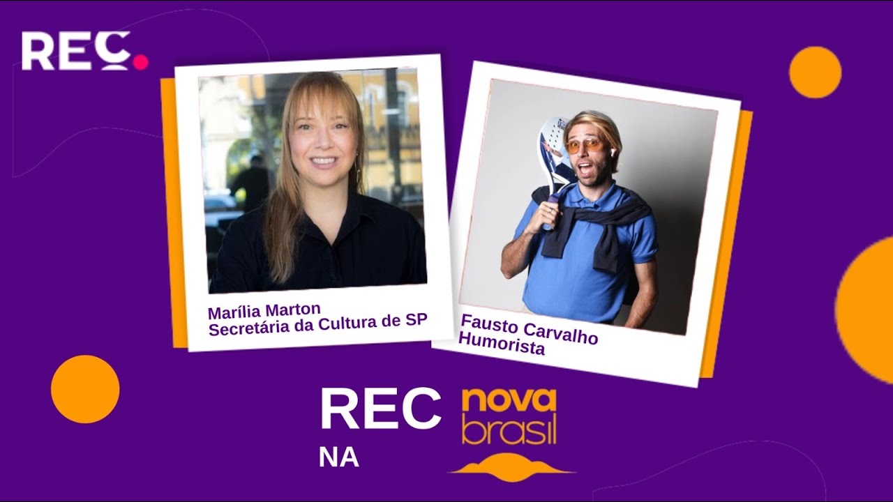 REC Novabrasil – Fausto Carvalho e Marília Marton