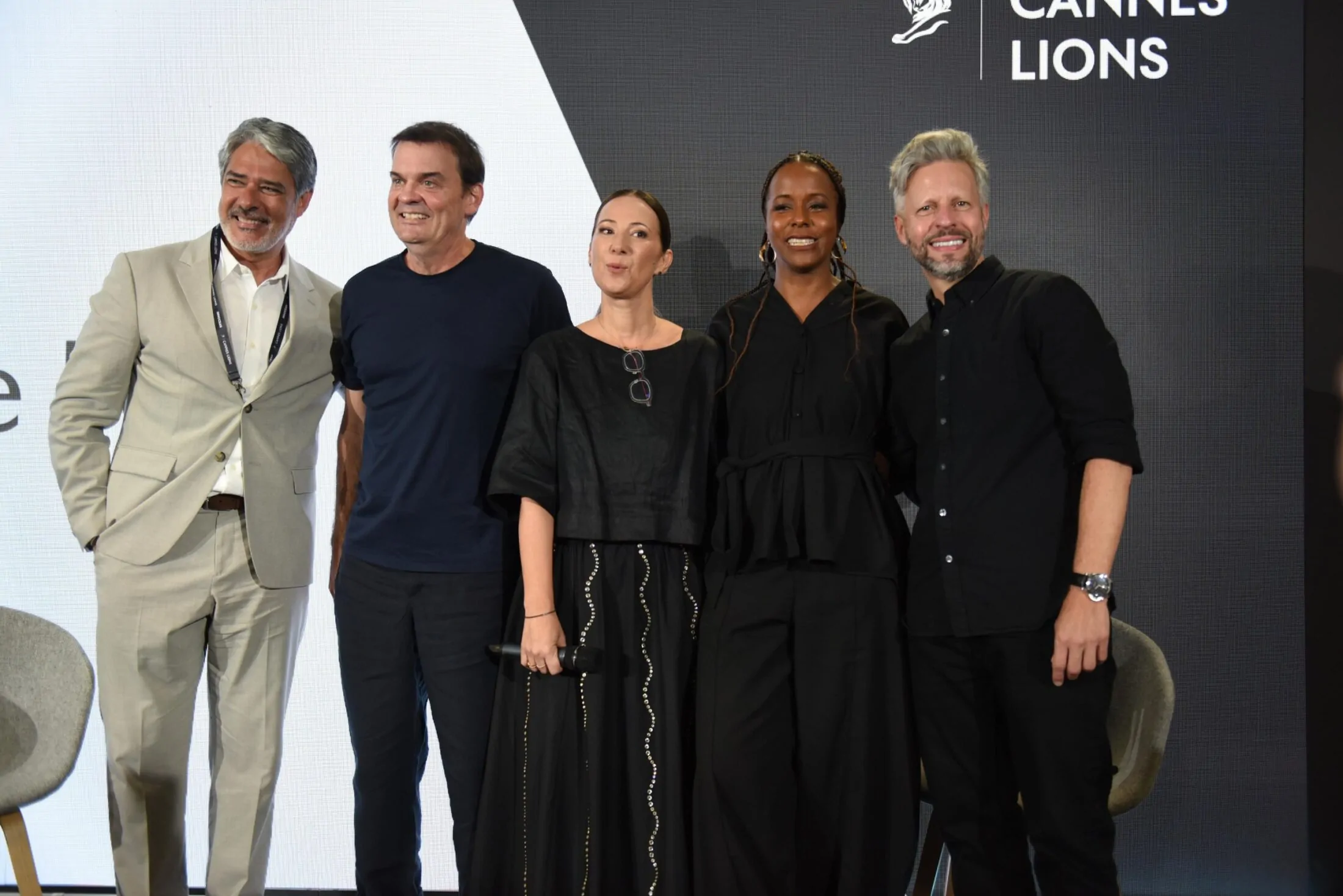 Cannes Lions 2025: Globo celebra 100 anos em  painel com Maju Coutinho e William Bonner