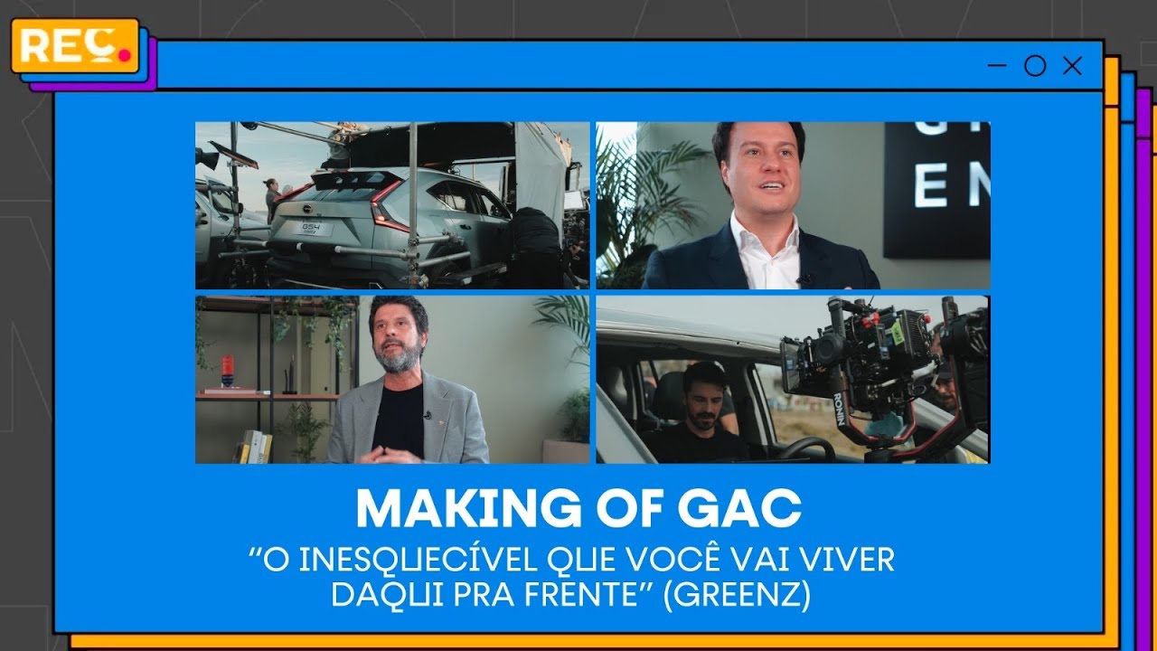 Making Of – GAC “O Inesquecível que você vai viver daqui pra frente” (GREENZ)