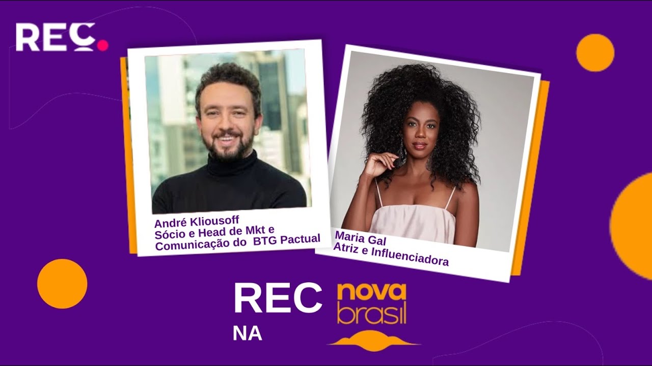 REC na Novabrasil: André Kliousoff e Maria Gal
