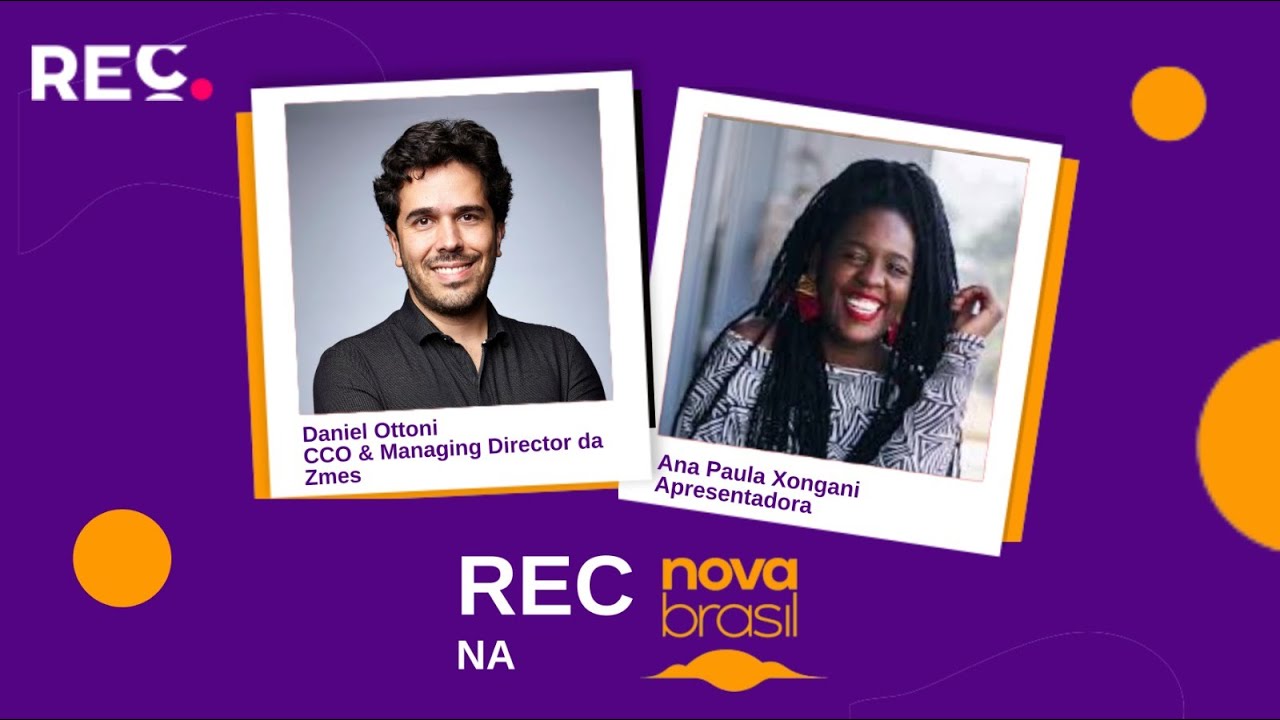 REC na Novabrasil: Daniel Ottoni e Ana Paula Xongani