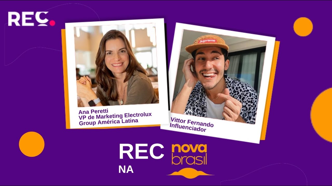 REC na Novabrasil: Vittor Fernando e Ana Peretti