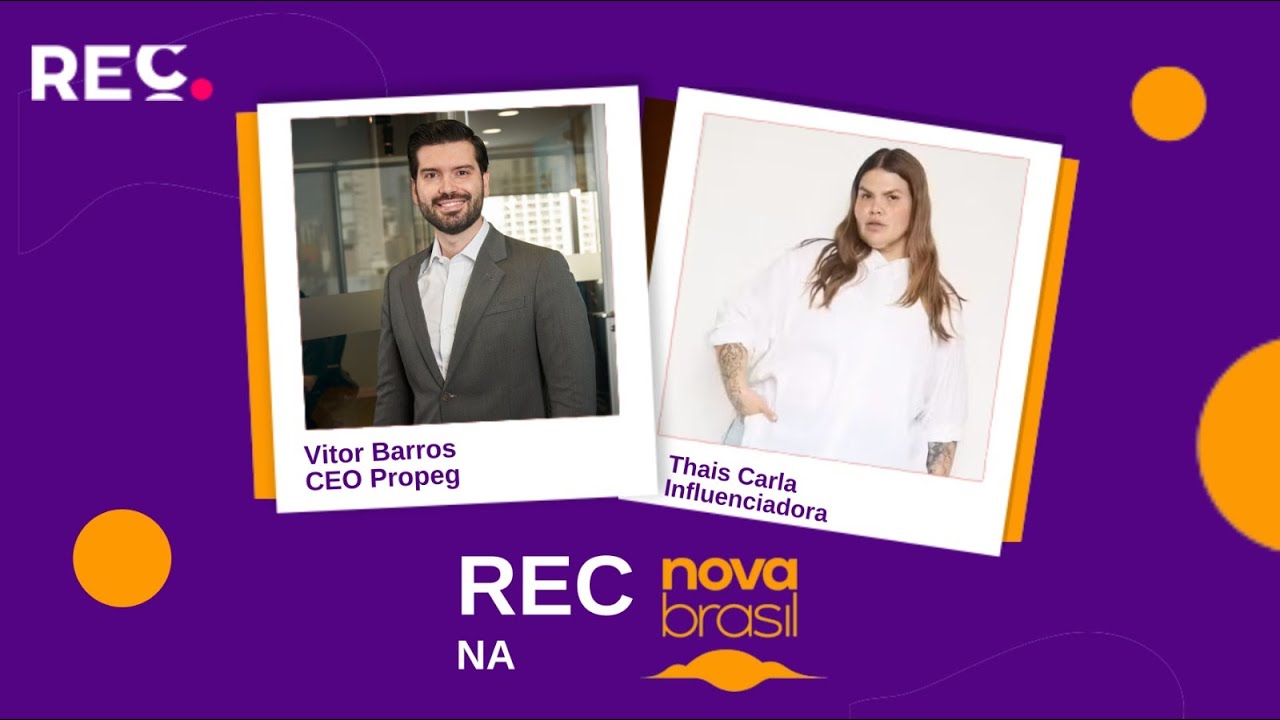 REC Novabrasil – Thais Carla e Vitor Barros