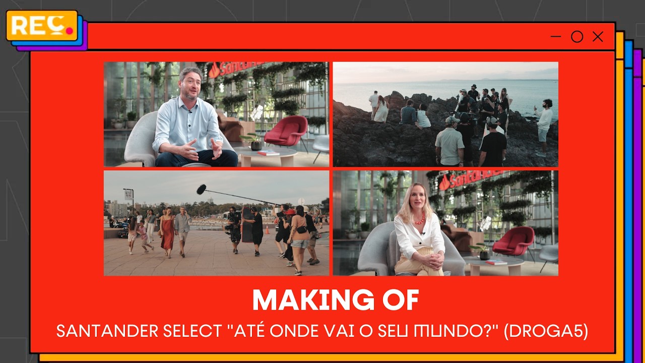 Making Of – Santander Select “Até onde vai o seu mundo?” (Droga5)